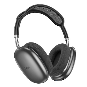 Bluetooth-наушники Hoco W55 Plus полноразмерные (шумоподавление) серые