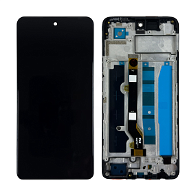 Дисплей для телефона Infinix Hot 40 Pro (X6837) модуль Черный - Оригинал