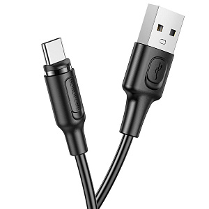 Дата кабель Type-C - USB Borofone BX41 магнитный 3A 1м черный