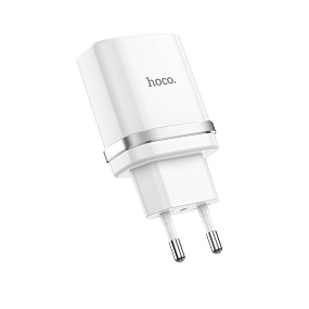СЗУ-USB Hoco C12Q 1 выход 3A QC 3.0 белый