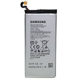 АКБ для телефона Samsung G928/S6 Edge+ (EB-BG928ABE) тех. упаковка