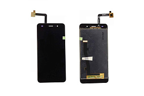 Дисплей для телефона Fly FS518/FS522 (Cirrus 13/Cirrus 14) в сборе с тачскрином Черный