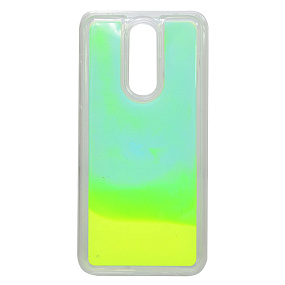 Силиконовый чехол Xiaomi Redmi 8A SC095 (004) светящийся песок