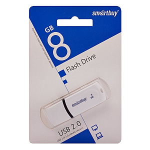 8Gb SmartBuy Paean белая 2.0