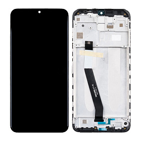Дисплей для телефона Xiaomi Redmi 9 (M2004J19G) модуль Черный - Оригинал