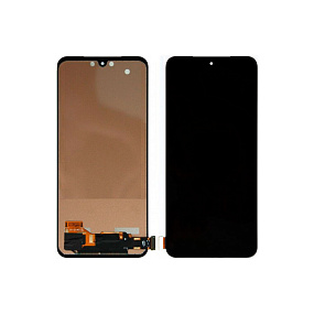 Дисплей для телефона Xiaomi Redmi Note 10/Note 10S/Poco M5s в сборе с тачскрином Черный - (OLED)