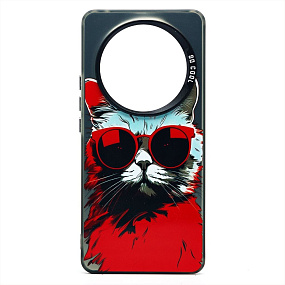 Силиконовый чехол Honor X9b PC094 кот