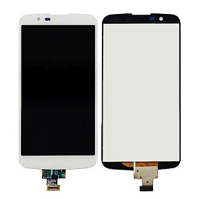 Дисплей для телефона LG K410/K430DS (K10/K10 LTE) (LI530HZ1A V02) в сборе с тачскрином Белый