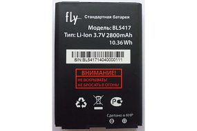 АКБ ORIG для телефона Fly BL5417 DS132 тех. упаковка