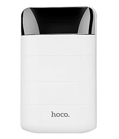 Портативное зарядное устройство Hoco B29 QC 10000mAh LCD 2USB белый