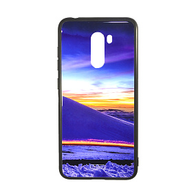 Задняя накладка Xiaomi Pocophone F1 стекло Season series 01