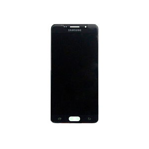 Дисплей для телефона Samsung A510F/A5 (2016) в сборе с тачскрином Черный - AAA (AMOLED)