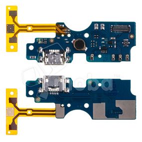 Шлейф Itel A48 (L6006) плата на системный разъем/микрофон