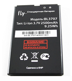 АКБ ORIG для телефона Fly BL3707 IQ4401 тех. упаковка