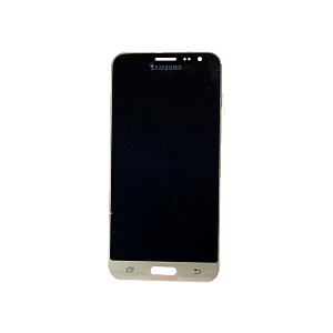 Дисплей для телефона Samsung J320F/J3 2016 в сборе с тачскрином Золото - AA (TFT)