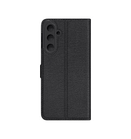 Чехол-книжка DF под кожу Samsung A566 Galaxy A56 черный