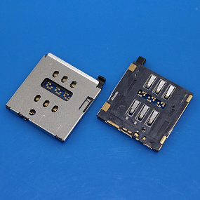 Коннектор SIM iPhone 6S/6S Plus