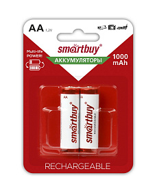 Аккумулятор AA SmartBuy 1000 mAh 2BL 1шт