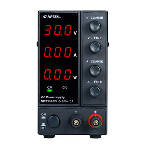 Регулируемый источник питания постоянного тока Wanptek NPS3010W (30 в 10А)