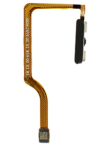 Шлейф Huawei Honor X8b (LLY-LX1) сканер отпечатка пальцев Черный