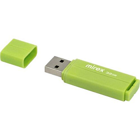 32Gb Mirex Line зеленая 2.0