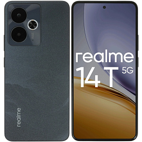 Смартфон Realme 14T 5G 12/256Gb черный