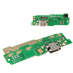 Шлейф Sony G3221/G3212 (XA1 Ultra/XA1 Ultra Dual) на системный разъем/микрофон