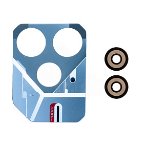 Стекло камеры Tecno Pova 6 Neo (LI6) Серебро