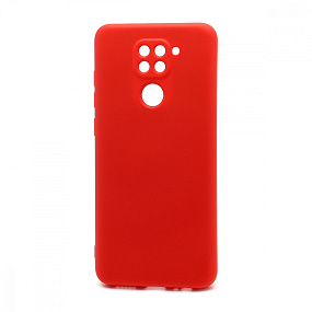 Силиконовый чехол Xiaomi Redmi Note 9 New Era красный