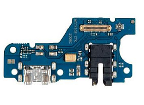Шлейф Huawei Honor 9A/Y6p плата на системный разъем/разъем гарнитуры/микрофон