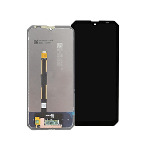 Дисплей для телефона Blackview BV7100 в сборе с тачскрином Черный