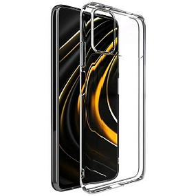 Силиконовый чехол Xiaomi Poco M3 Pro 5G прозрачный