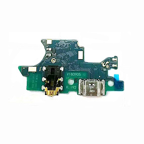 Шлейф Samsung A750F (A7 2018) плата системный разъем/разъем гарнитуры/микрофон