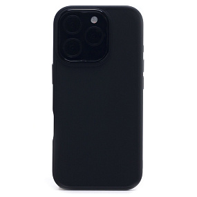 Кейс iPhone 16 Pro Max силикон SC311 черный