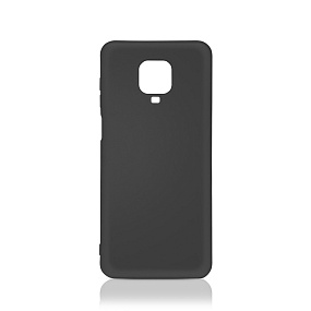 Силиконовый чехол Xiaomi Redmi Note 9S/9 Pro/9 Pro Max DF черный