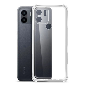 Силиконовый чехол Xiaomi Redmi A1+/A2+/Poco C50/C51 прозрачный