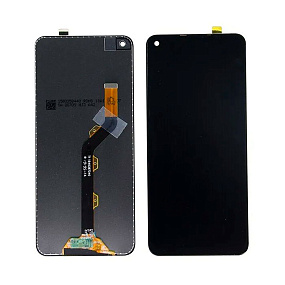 Дисплей для телефона Tecno Camon 12 Air в сборе с тачскрином Черный