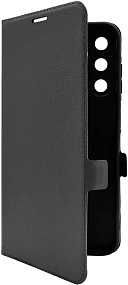 Чехол-книжка DF под кожу Samsung A155 Galaxy A15 черный