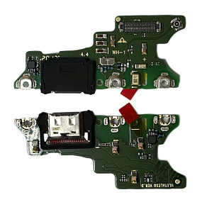 Шлейф Huawei Honor 20/Honor 20 Pro/Nova 5T плата на системный разъем/разъем гарнитуры/микрофон - Пре