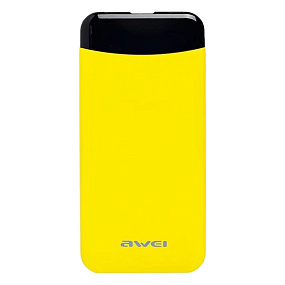 Портативное зарядное устройство Awei P68K 10000mAh желтый