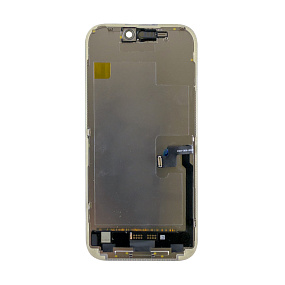 Дисплей для телефона iPhone 16 Pro в сборе с тачскрином Черный - (Hard OLED) (площадка под IC)