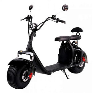 Электросамокат Kugoo Citycoco C2 Pro (45км/ч) черный