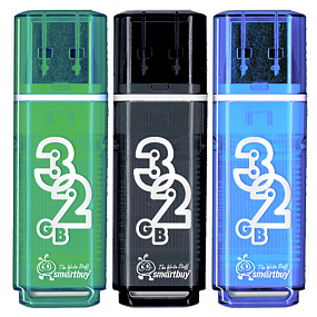 32Gb SmartBuy Glossy синяя 2.0