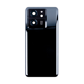 Корпус для телефона Xiaomi 13T/13T Pro (2306EPN60G/23078PND5G) Задняя крышка Черный - Премиум