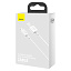 Дата кабель lightning - USB Baseus Superior (CALYS-B02) 1.5м 2.4A белый