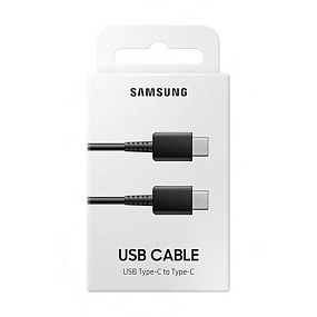 Дата кабель Type-C - Type-C Samsung EP-DA705BWEG 60W 3A 1м черный