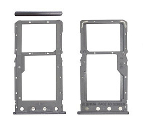 Контейнер SIM Xiaomi Redmi 6/6A Серый