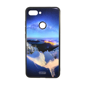 Задняя накладка Xiaomi Mi 8 Lite стекло Season series 02