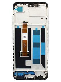 Дисплей для телефона Realme C55 (RMX3710) модуль с рамкой Черный - Оригинал