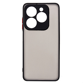 Силиконовый чехол Tecno Spark 20 PC041 черный